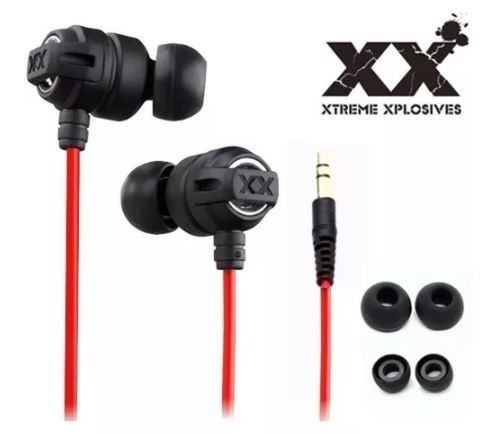 Kit 2 Fones De Ouvido Xtreme Xplosives