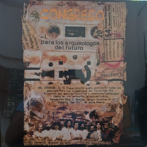 Congreso Para Los Arqueologos Del Futuro Vinilo Nuevo 