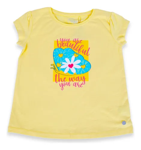 Polera Niña Amarillo Pillin (pva611-24ama)