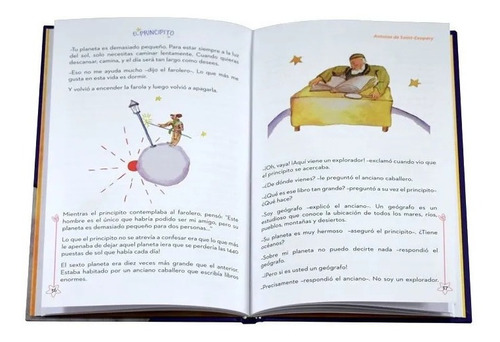 El Principito Pasta Dura Ilustrado Original Saint Exupery