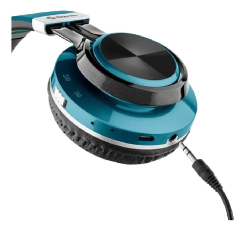 Audífonos Bluetooth Xtreme Con Reproductor Mp3 Aud-7600-azul