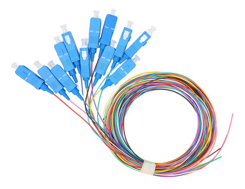 Cable De Fibra Óptica De 12 Piezas, Férula De Cerámica De 12