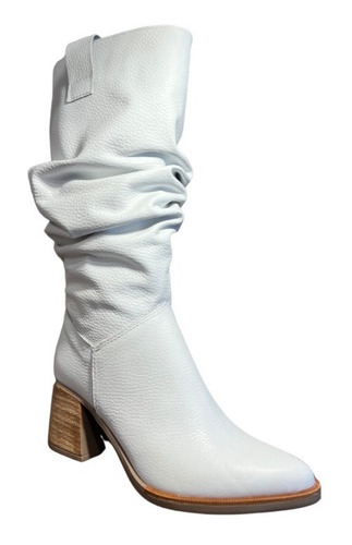Imagen 2 de 6 de Bota Texana Bulwark Mujer Arrugada