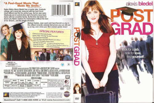 Post Grad Dvd Alexis Bledel Michael Keaton Rodrigo Santoro