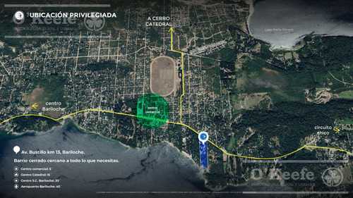 Terreno En Venta En Barrio Cerrado Bariloche Yacht Club Sobre Costa De Lago