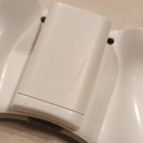 Joy Xbox 360 Original Blanco Microsoft Xbox 360 Blanco (Usado)