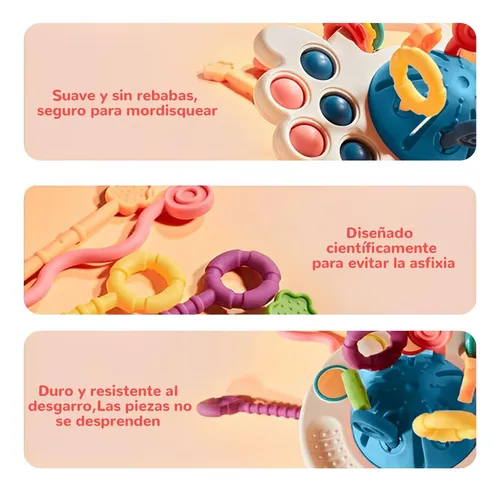 Juguetes De Actividad Juguetes Sensoriales De Silicona