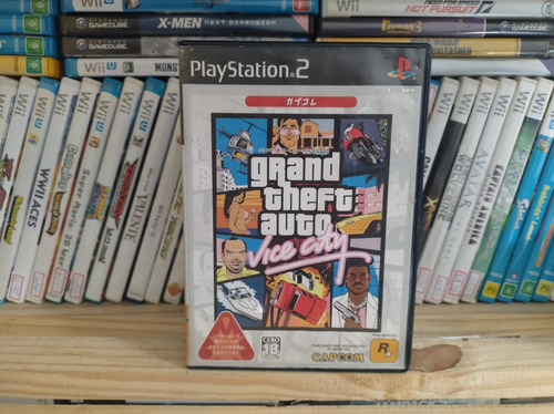 Grand Theft Auto Vice City - Original Ps2 Jp (Usado)