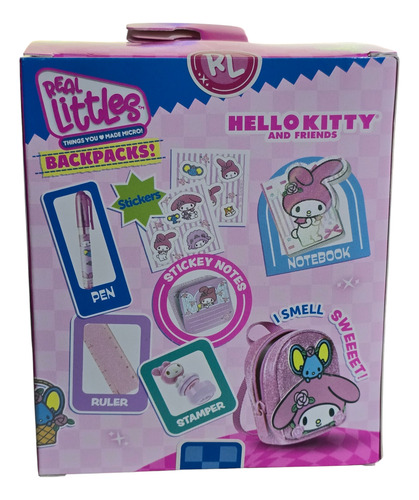 Real Littles Backpack My Melody Edicion Olor Hello Kitty