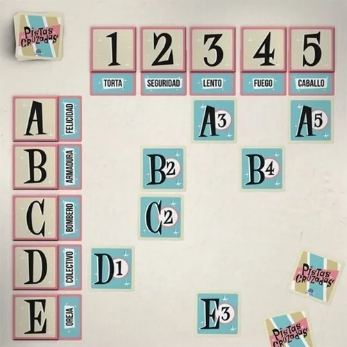 Imagen 3 de 4 de Juego Pistas Cruzadas Roles Ocultos Cartas Cooperativo