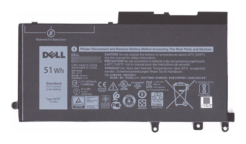 Bateria Dell Oem Latitude 5280 5480 5580 5290 51wh Original