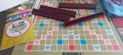Juego De Mesa Scrabble Spear Spiel Original Alemán Vintage (Usado)