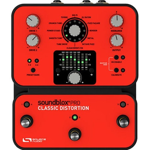 Pedal Classic Distortion, Source Audio Sa142