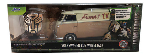 Jada 1/24 Transformers Rise Of The Beasts Vw Bus Wheeljack Color Beige