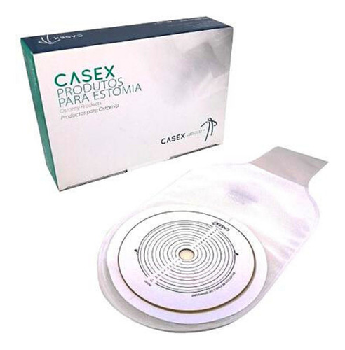 Caixa Com 10 Bolsas De Colostomia Urostomia Ileostomia 64mm