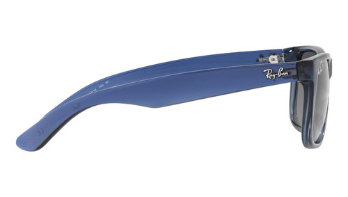 Lentes De Sol Justin Azul Polarizados Ray-ban Rb41656596t355