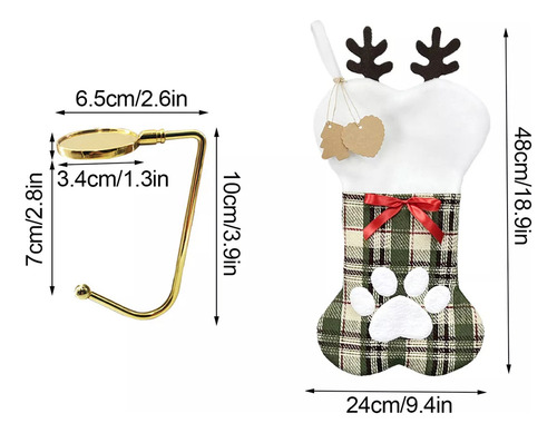 Bolsa De Regalo Bone Christmas Stocking 1