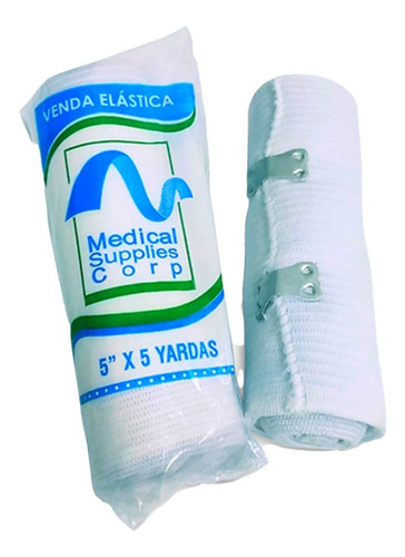 Venda Elastica 5*5 Yardas Medicall Supplies