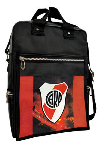 Equipo De Mate Completo/ Kit/set Matero River Plate/p.marbry Negro River M3