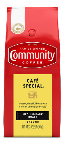 Community Coffee Caf Special Caf Molido Tostado Medio Oscuro