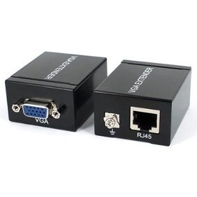 Adaptador Extender Vga X Cabo Rede Rj45 60 Metros Curitiba