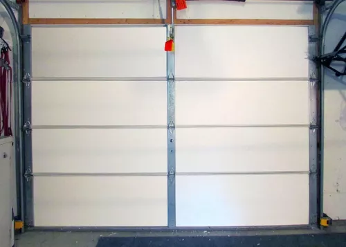 Mottez Cerradura para la puerta del garaje (Material: Acero)