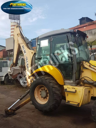 Retro Escavadeira New Holland B95b 4x4 Ano 2012