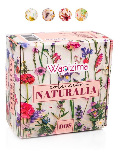 Wapizima Naturalia Coleccion 4 Acrilicos Para Uñas Color Naturalia dos