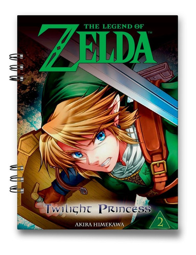 Cuaderno Zelda 15x20 Cms 100 Hojas