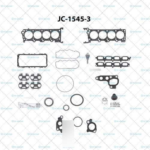 Juntas De Motor Ford Triton V8 5.4 24v Sohc 07-09 Lobo