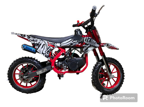  Moto Croos De Gasolina 50cc 2t Racing Infantil Promocion 