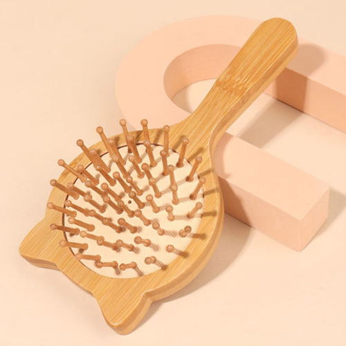 Peines Cepillo De Pelo De Bambú Para Mujer Peine