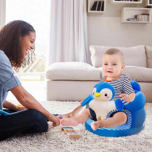 Puff Sofa Bebe Silla Segura Ergonomico Comodo Niños Lau