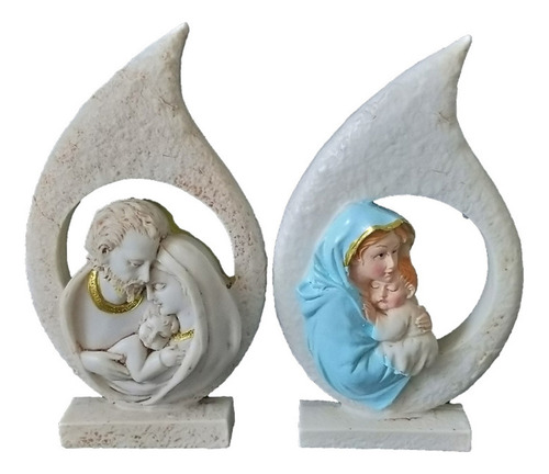 Figura Religiosa Decorativa En Molde De Resina Epoxídica (2
