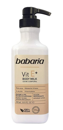 Babaria Body Milk Vit E - mL a $78