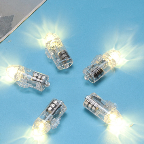 T Lámpara De Linterna De Papel Con Luz De Globo Led De