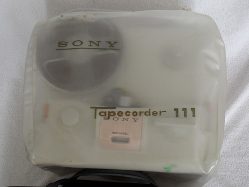 Leer- Sony Tapecorder 111 Grabadora Carrete Aditamentos (Usado)