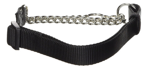 Collar Para Perro Hamilton Adjustable Combo Choke Black Medi