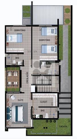 Imagem 2 de 13 de Casa Com 3 Dormitórios À Venda, 3 Suites183 M² Por R$ 850.000 - Condomínio Buona Vita - Ribeirão Preto/sp - Ca0881