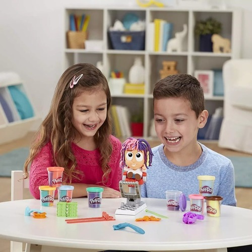 Juguete Para Masa Y Plastilina Hasbro F1260 De Peluquería Color Multicolor