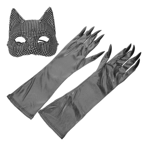 Mascarilla Masquerade, Conjunto De Máscaras Y Guantes