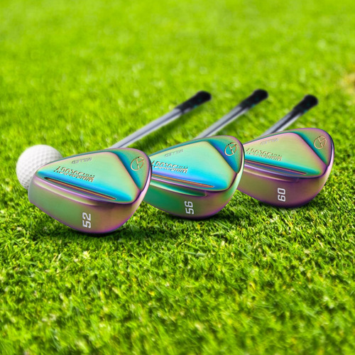 Juego De Cuñas De Golf De 52, 56 Y 60 Grados Para Hombres Y