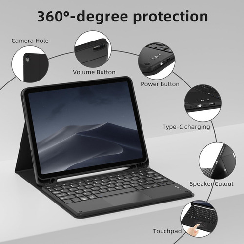 Bn Funda Smart Case - Teclado Táctil Para Samsung A9+ Plus