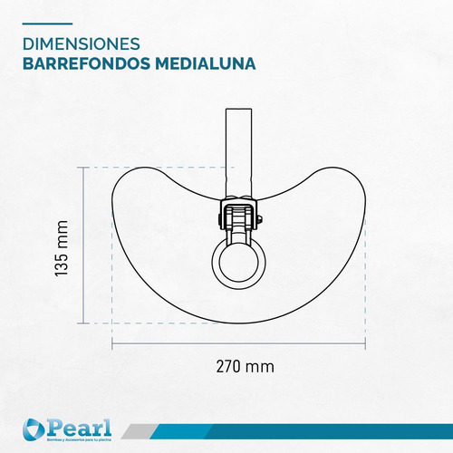 Imagen 4 de 8 de Barrefondo Limpia Piletas Liviano Pearl
