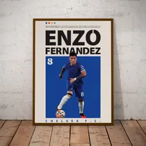 Comprar Cuadro Decorativo Enzo Fernández Chelsea Inglaterra