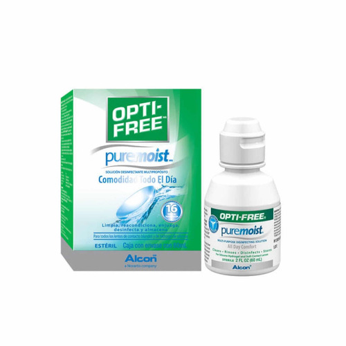 Opti Free Pure Moist X 60 Ml - mL a $465