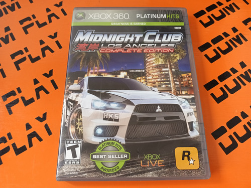 Midnight Club: Los Angeles Xbox 360 Físico Envíos Dom Play