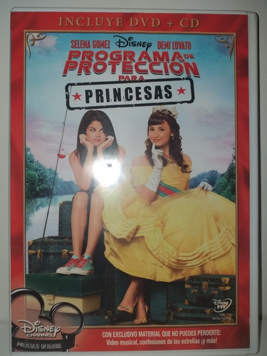 Programa De Protección Para Princesas Dvd Cd Selena Gomez