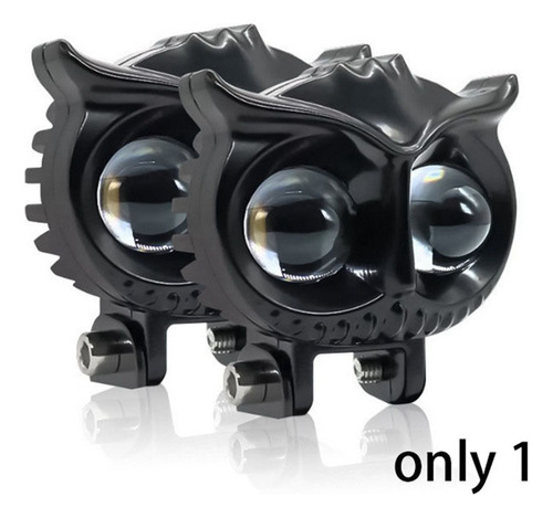 Foco Led Con Forma De Búho For Moto, Luz Frontal Larga Y
