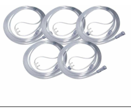 Cateter Nasal De Silicone Adulto 5 Unidades - Salter Labs